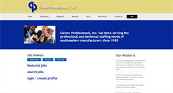 Desktop Screenshot of jobs.cpisearch.com